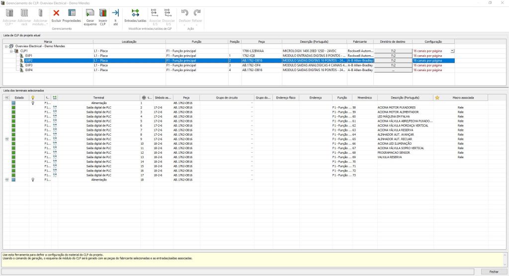 Projetos elétricos SOLIDWORKKS ELECTRICAL