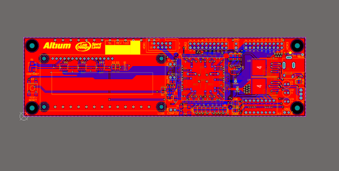 Placa de Circuito Impresso Layout da PCB