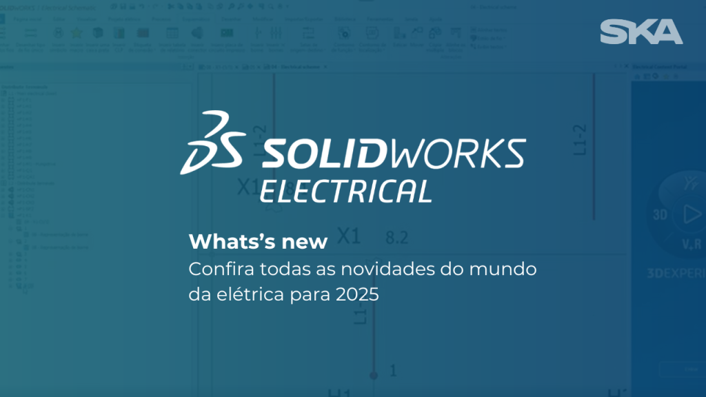 Projetos elétricos SOLIDWORKS Electrical