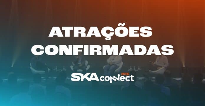 arte gráfica das atrações confirmadas no ska connect 2025