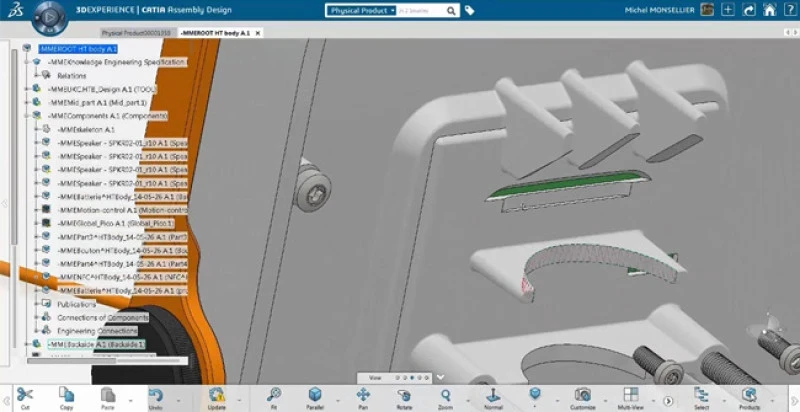 Catia: Projeto de itens de alta tecnologia