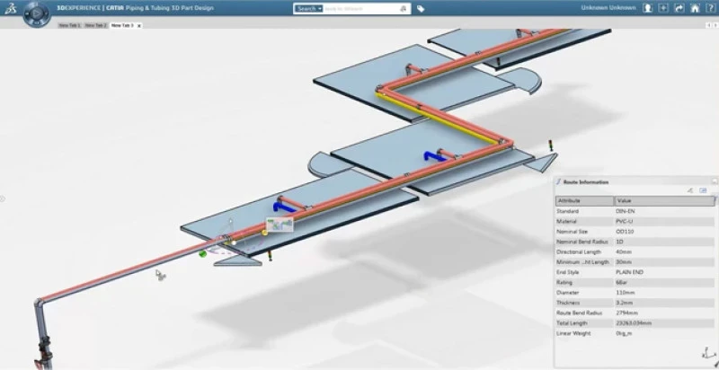 Catia: Sistemas de fluidos