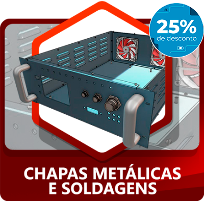 SOLIDWORKS CHAPAS METÁLICAS E SOLDAGENS