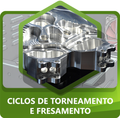 EDGECAM CICLOS DE TORNEAMENTO E FRESAMENTO